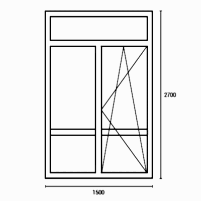 Балконный блок в сталинку