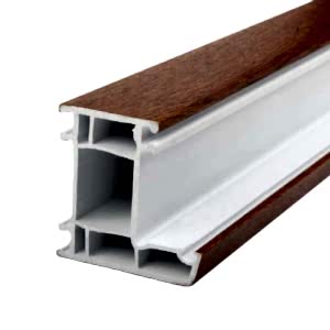 Ламинированный профиль ПВХ